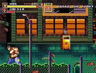 Bare Knuckle II: Shitou heno Chingonka online multiplayer - megadrive