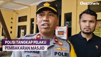 Polisi Tangkap Pelaku Pembakaran Masjid Jami Al Falah di Jakarta Utara