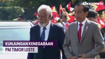 Kunjungan Kenegaraan PM Timor Leste Xanana Gusmao, Presiden Jokowi Sambut di Istana Bogor