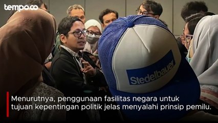 Koalisi Sipil Desak Jokowi Cuti, Rawan Penyalahgunaan Fasilitas Negara