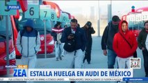 Estalla huelga en Audi México