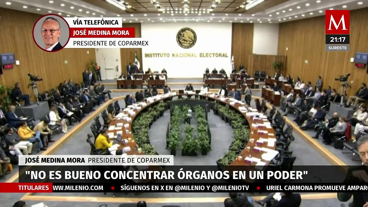 ¿Cuál es la opinión de COPARMEX sobre la desaparición de los organismos autónomos?