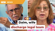 Daim, wife discharge lawyers handling their corruption cases, says source