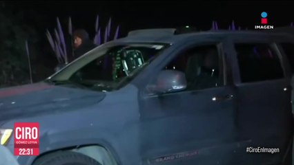 Atacan a balazos el convoy donde viajaba el fiscal del Edomex, José Luis Cervantes