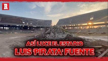 Así luce el Estadio Luis 'Pirata' Fuente a meses de que culmine la remodelación