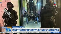 Hallan altares satánicos en inmueble de sujeto relacionado con La Unión Tepito