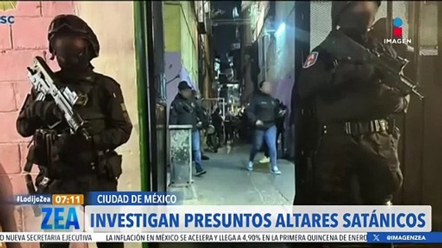 Hallan altares satánicos en inmueble de sujeto relacionado con La Unión Tepito