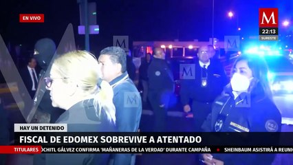 La FGJ del Estado de México investiga el ataque contra el fiscal José Luis Cervantes