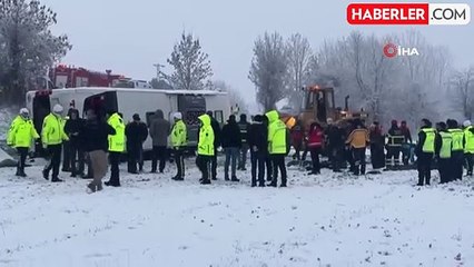 Kastamonu'da otobüs devrildi: 6 ölü, 33 yaralı