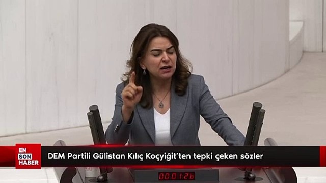 Dem Parti Milletvekili Gülistan Kılıç Koçyiğit'ten tepki çeken sözler