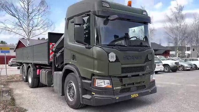 Scania P460 - Swedish military (50924) Amazing Design