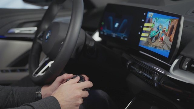 BMW Group Innovations at CES 2024 - Controller-based Gaming