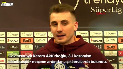 Galatasaray'da Kerem Aktürkoğlu'ndan hakem sözleri: Azar işitiyoruz