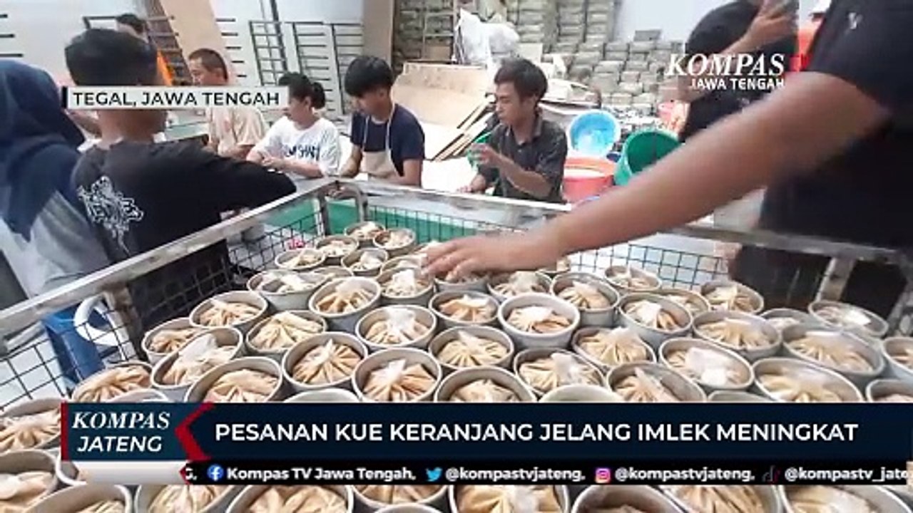 Pesanan Kue Keranjang Jelang Imlek Meningkat