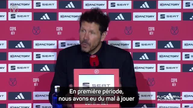 Copa del Rey - Simeone : Les quatre équipes encore en lice sont très fortes