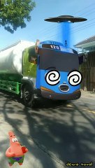 tronton tangki jadi bis tayo pusing