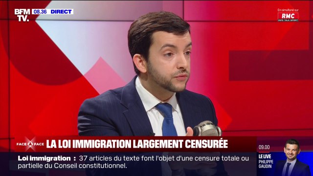 Jean-Philippe Tanguy (RN): Nous savions que le Conseil constitutionnel allait censurer tout ou partie de la loi immigration