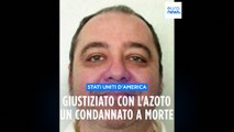 Stati Uniti: giustiziato con l'azoto Kenneth Smith, prima volta nel Paese