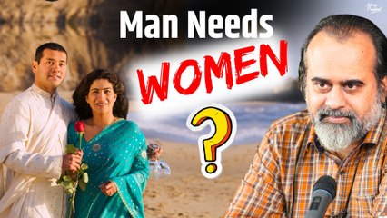Man Needs Women for Second Birth Too || Acharya Prashant (2018)
