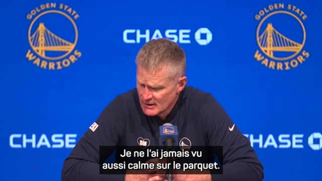 Warriors - Kerr : ''Kuminga a été fantastique ces deux dernières semaines"