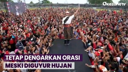 Télécharger la video: Kampanye Akbar di Manggarai NTT, Warga Tetap Dengarkan Orasi Ganjar meski Diguyur Hujan