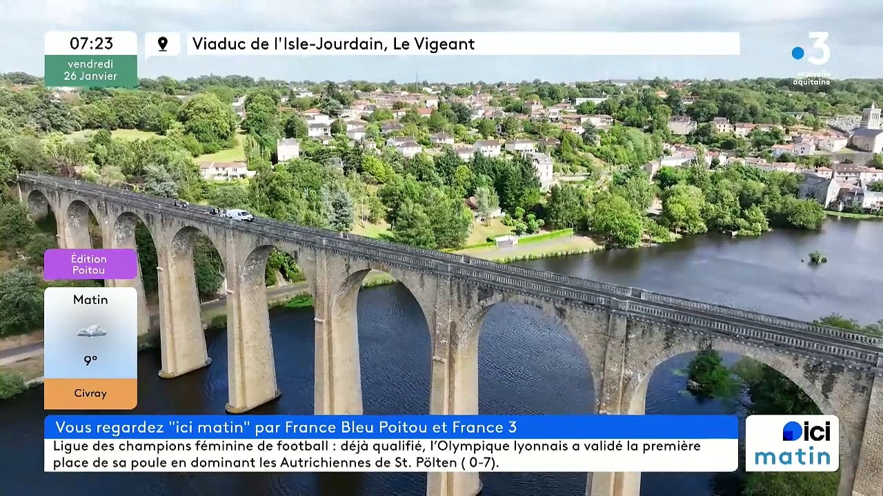 26/01/2024 - Le 6/9 de France Bleu Poitou en vidéo