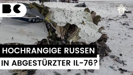 Waren hochrangige Militärs in abgestürztem Flugzeug IL-76?