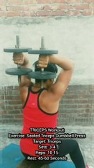 How can I get Bigger TRICEPS? #heermlgangaputra #naturalbodybuilding