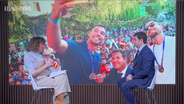 José de la Uz, alcalde de Las Rozas, responde a las preguntas de Madrid Total en el estudio de EL ESPAÑOL