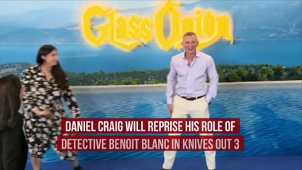 Daniel Craig confirmed to star in Knives Out 3