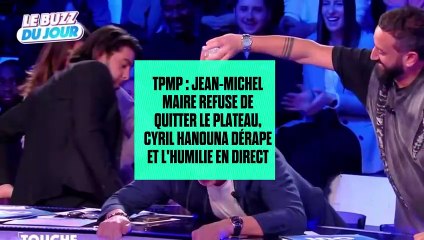 TPMP : Jean-Michel Maire refuse de quitter le plateau, Cyril Hanouna dérape et l'humilie en direct