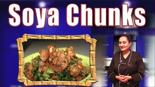 सोया चंक्स | Soya Chunks | Soya Manchurian By Chef Rubina Khan