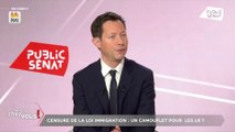 Censure de la loi immigration : François-Xavier Bellamy dénonce « un coup d’État institutionnel »