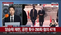 '사법 농단' 양승태 1심 선고 중…강제동원 재판 등 쟁점