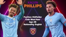 Opta Profile - Kalvin Phillips