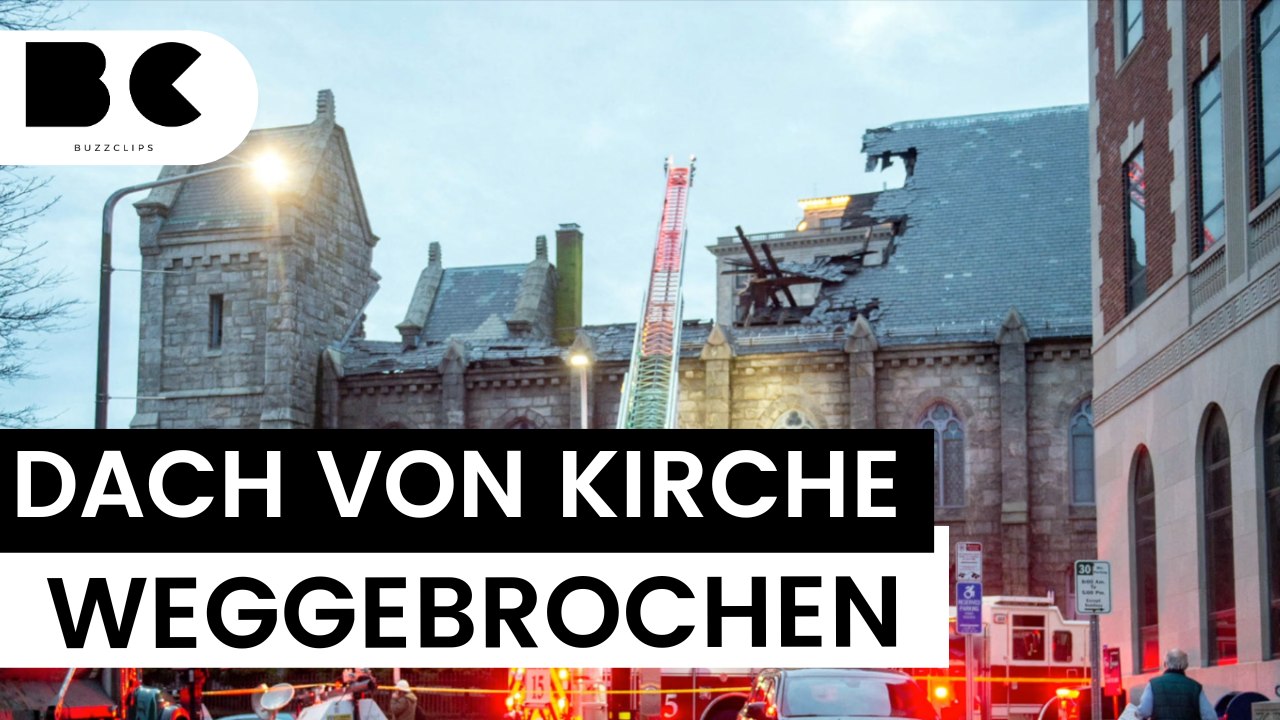 Historische Kirche plötzlich eingestürzt!