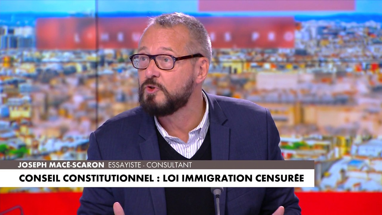 Joseph Macé-Scaron : «L'avis du Conseil constitutionnel évolue»