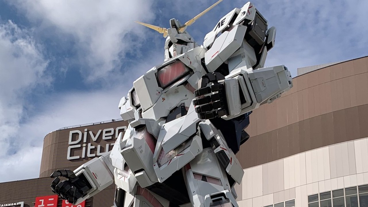 Der Odaiba Gundam ist beeindruckend, vor allem in Bewegung