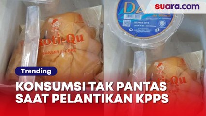 Viral Konsumsi Tak Pantas Saat Pelantikan KPPS, KPU Sleman Sebut Vendor Wanprestasi