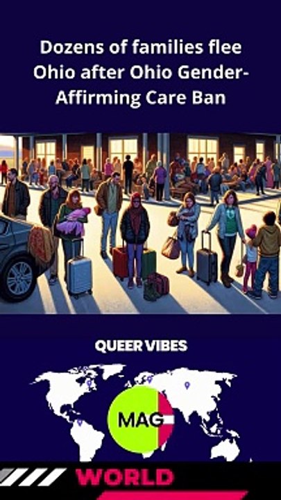Dozens of families flee Ohio after Ohio Gender-Affirming Care Ban