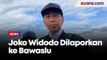 Joko Widodo Dilaporkan ke Bawaslu Oleh Relawan Ganjar Gegara Pose 2 Jari dalam Mobil Kepresidenan
