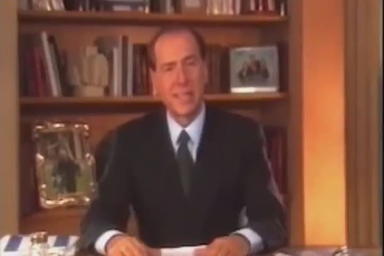 L'Italia è il Paese che amo , 30 anni fa il discorso della 'discesa in campo' di Berlusconi - Video