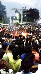 Protest & Rally Against BR Ambedkar Statue insulte in Kotnoor