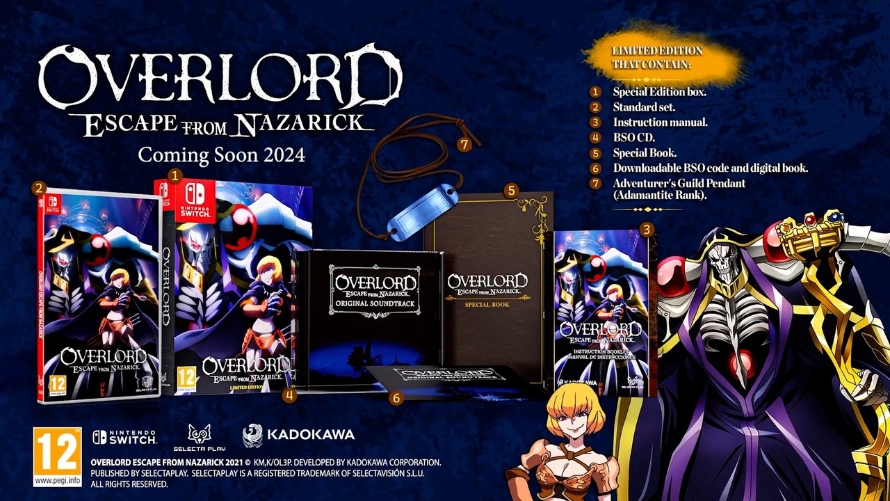 Overlord Escape From Nazarick Official Collector's Edition Trailer