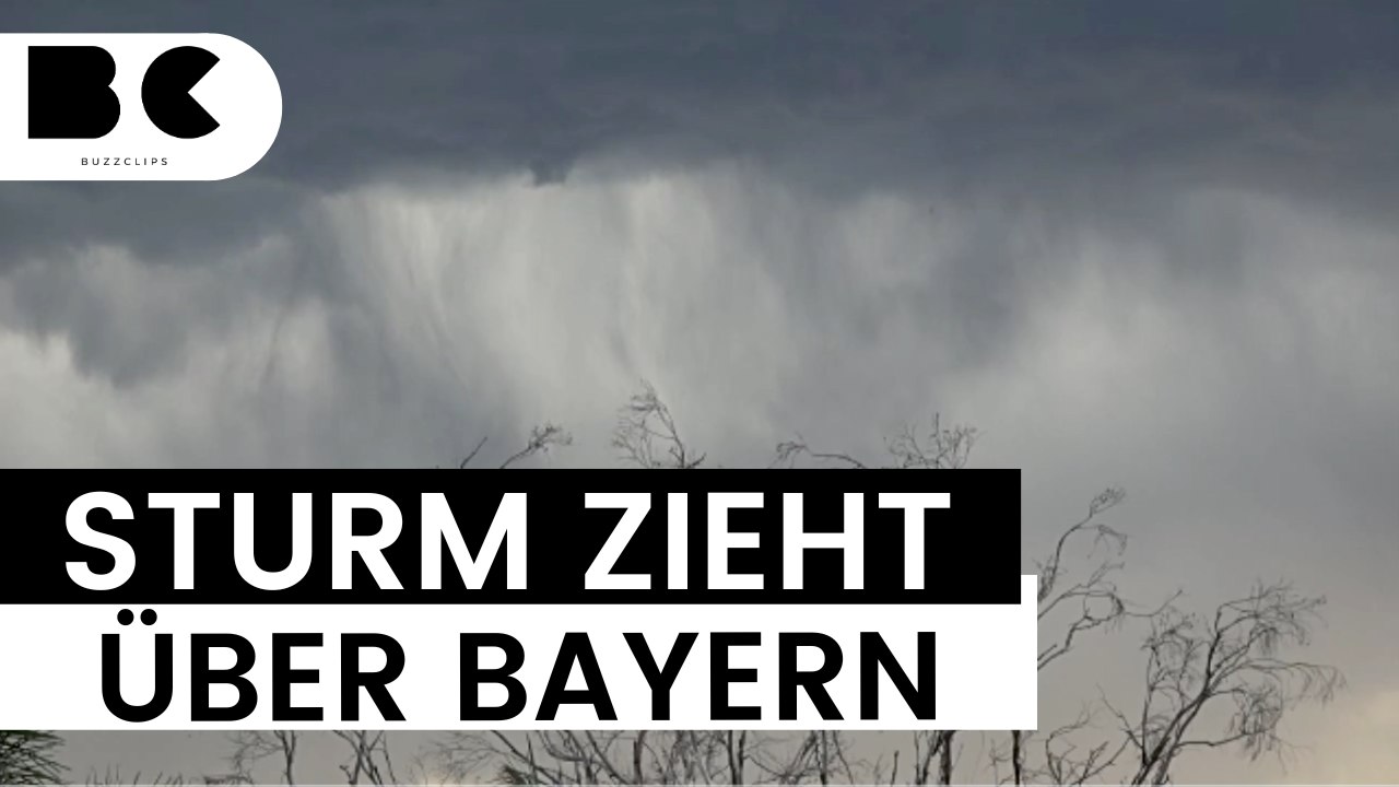 Amtliche warnung: hier droht in bayern jetzt sturm