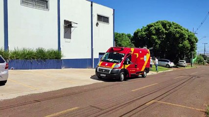Idosa de 98 anos de idade é socorrida pelo Siate no Cataratas