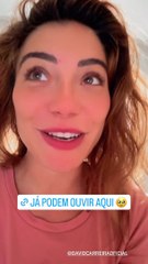 David Carreira e Carolina Carvalho com o filho