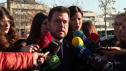 Pere Aragonès se pronuncia tras saber que fue espiado por el CNI