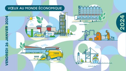 Voeux 2024 au monde économique (replay) - 26 Janvier 2024