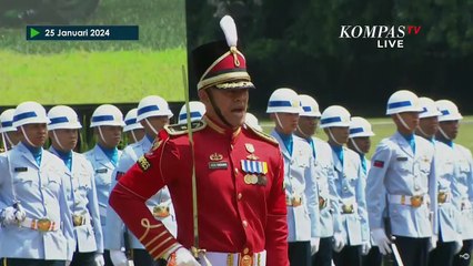 Diiringi Dentuman Meriam, Jokowi Sambut Kunjungan Presiden Tanzania di Istana Bogor